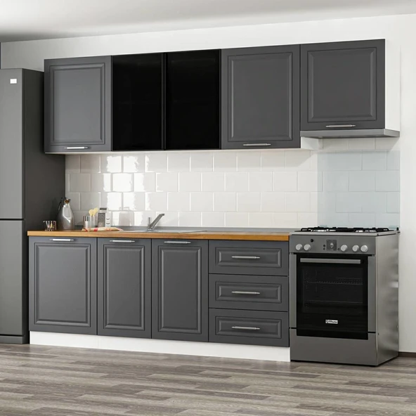 Minar 270 Cm Mebran C + Alm. Füme Cam Mtfk Dlp Byz Antr 270-Mcba2 ürün görseli