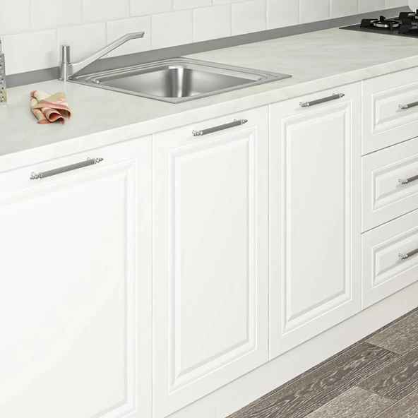 Minar 270Cm Mebran C Mutfak Dlp Beyaz 270-Mcb3 - Resim 4