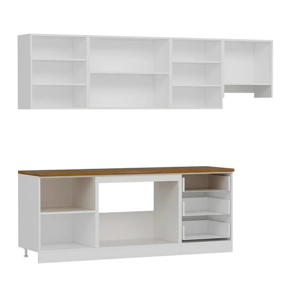 Minar 270 Cm Mebran C + Alm. Füme Cam Mtfk Dlp Byz Antr 270-Mcba2 - Resim 7