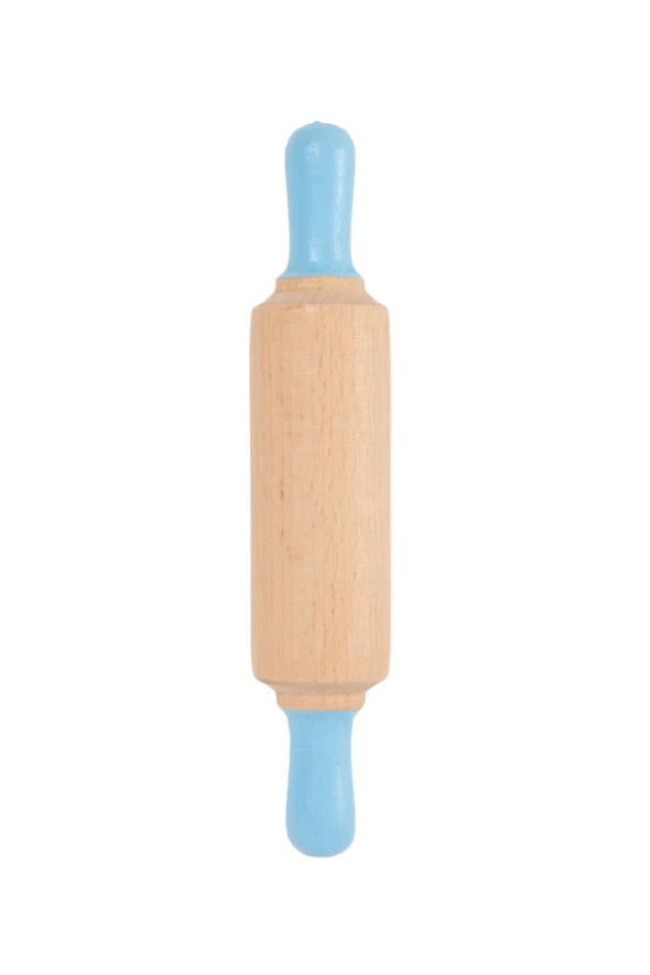 ChildGen Mini Ahşap Merdane-mavi - 2