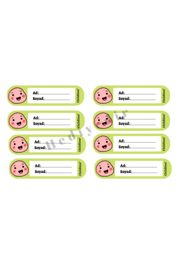 ChildGen Doğal Oyun Hamuru 4'lü Okul Set 4x125gr