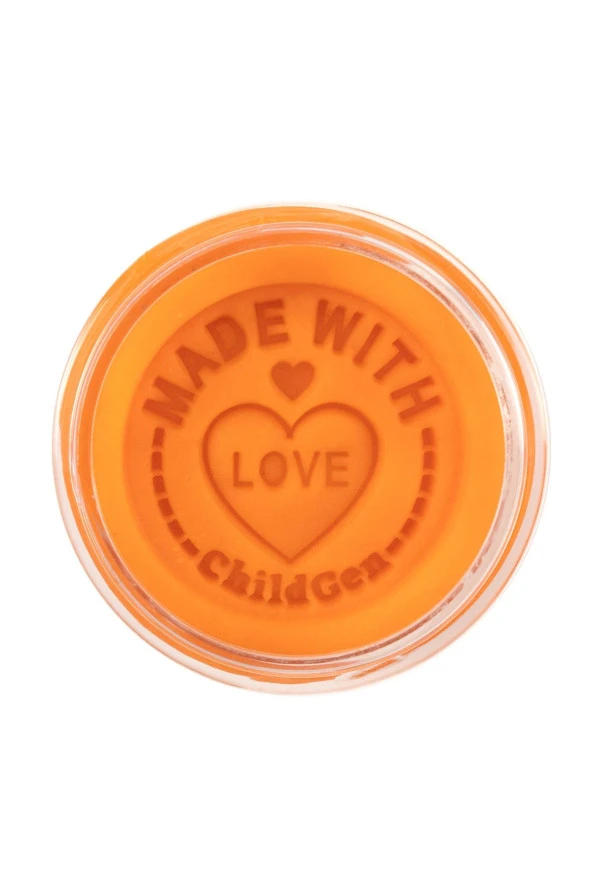 ChildGen Doğal Oyun Hamuru- 125 gr - Turuncu - Premium Kavanoz ürün görseli