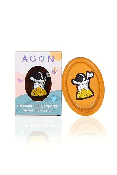 Agon Çikolata Özlü El Yapımı Oyuncaklı Çocuk Sabunu