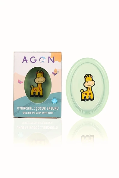 Agon Elma Özlü El Yapımı Oyuncaklı Çocuk Sabunu - 2