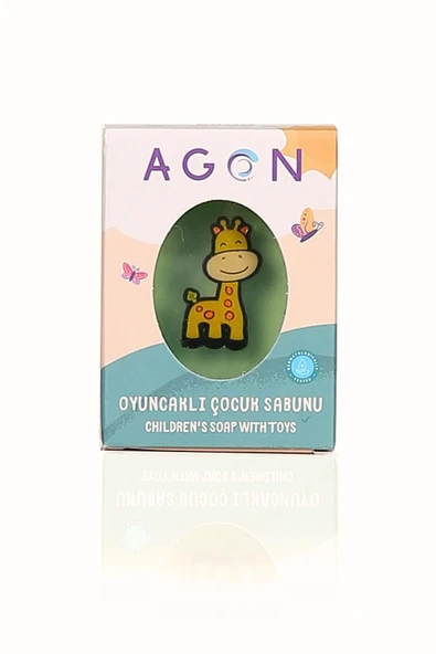 Agon Elma Özlü El Yapımı Oyuncaklı Çocuk Sabunu - 4