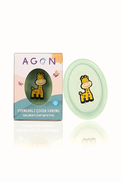 Agon Elma Özlü El Yapımı Oyuncaklı Çocuk Sabunu