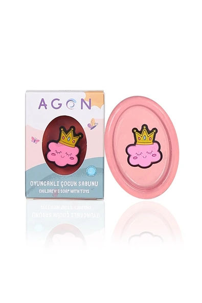 Agon Gül Özlü El Yapımı Oyuncaklı Çocuk Sabunu