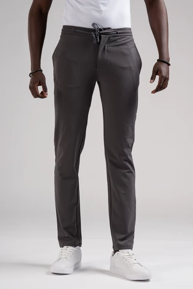 Paul Martin Slimfit Beli Lastikli Ve İplikli Full Likralı Yazlık Jogger Pantolon - 10