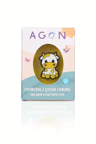 Agon Limon Özlü El Yapımı Oyuncaklı Çocuk Sabunu - 4