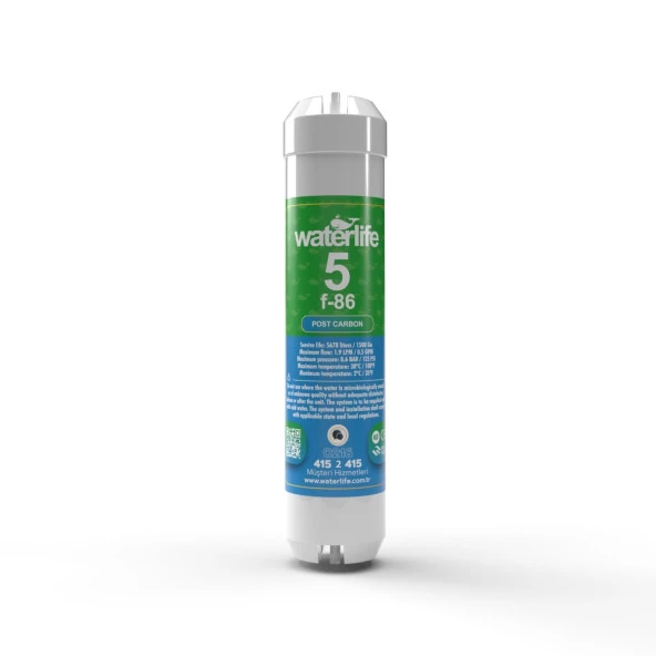 Waterlife WL - Post Karbon Filtre -Orijinal Yetkili Satıcı-