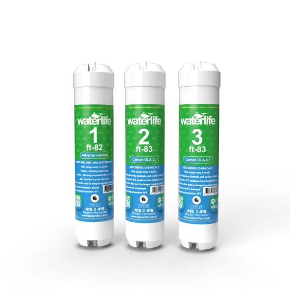 Waterlife WL Çubuklu Filtre Takımı -Orijinal Yetkili Satıcı-