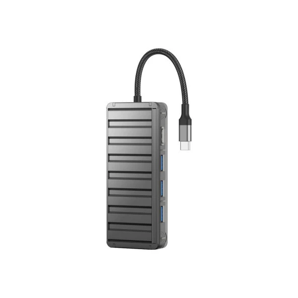 Sunix 100W 7in1 Usb-C  Hub Adaptör HB-12