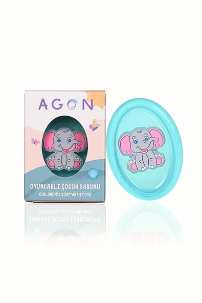 Agon Okaliptüs Özlü El Yapımı Oyuncaklı Çocuk Sabunu