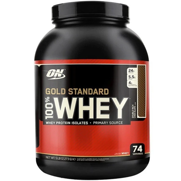Optimum Nutrition 100% Whey Protein Chocolate 2270GR ürün görseli
