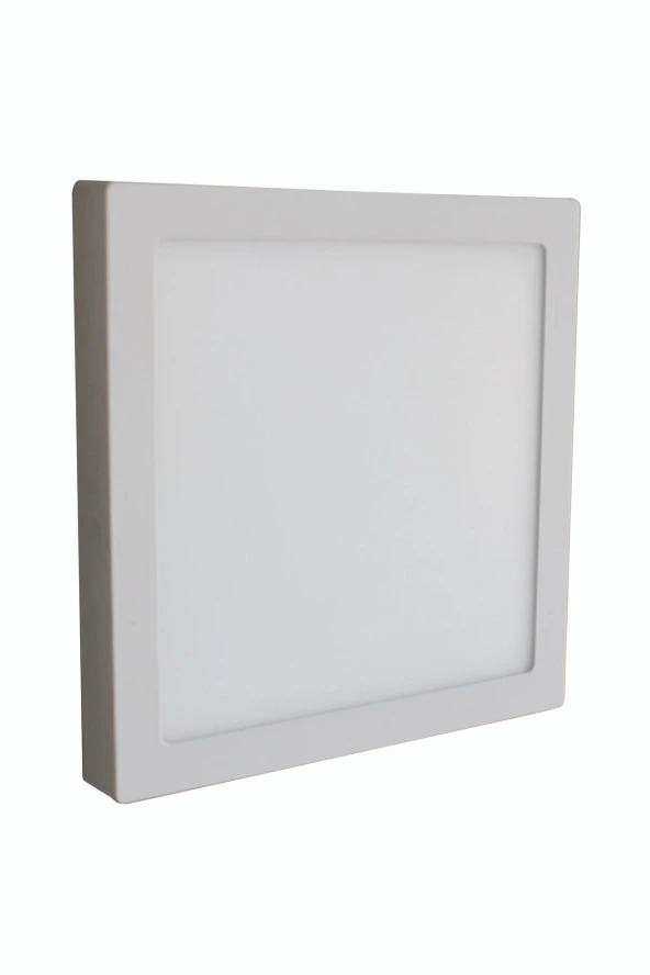 Luster Led 24 Wat Sıva Üstü Kare Led Panel Armatür 30x30 3500k Gün Işığı