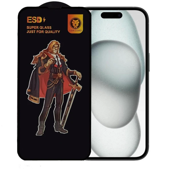 iPhone 15 Anti Statik Ekran Koruyucu Toz Tutmayan Kırılmaz Cam