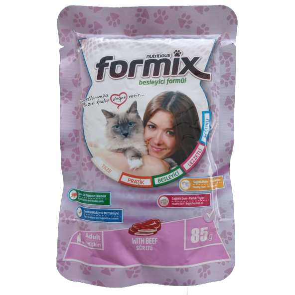 Amore Yavru Kedi Süt Tozu 240gr LifeGuard, Biberon, 3-Formix-Beef-Punch Islak Kedi Ödülü - 3