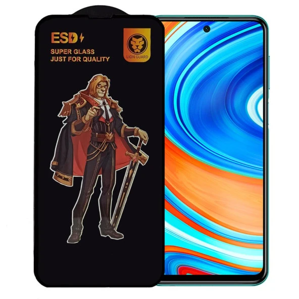 Redmi Note 9 Pro Anti Statik Ekran Koruyucu Toz Tutmayan Kırılmaz Cam
