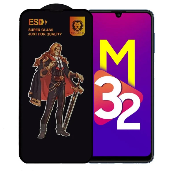 Samsung M32 Anti Statik Ekran Koruyucu Toz Tutmayan Kırılmaz Cam