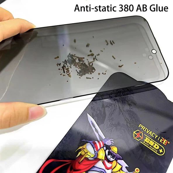 Samsung M22 Anti Statik Ekran Koruyucu Toz Tutmayan Kırılmaz Cam - 2