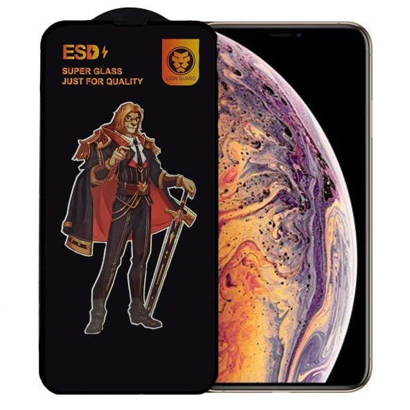 İphone XS Max Anti Statik Ekran Koruyucu Toz Tutmayan Kırılmaz Cam - 1