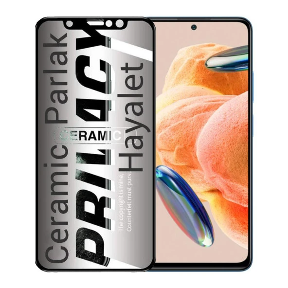 Xiaomi Redmi Note 12 Pro Hayalet Ekran Koruyucu Parlak Seramik 9018000001792