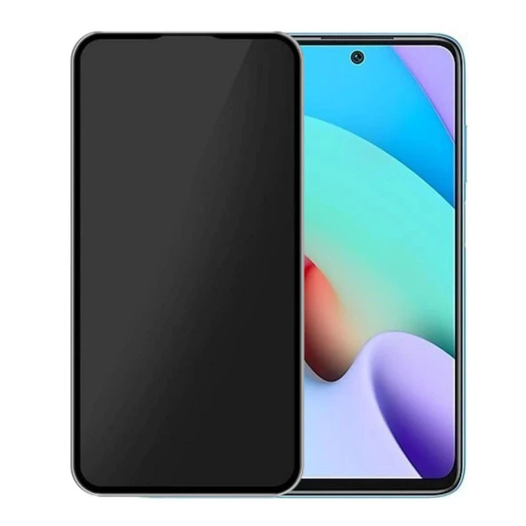 Xiaomi Redmi 10 Hayalet Ekran Koruyucu Tam Kaplayan Gizli Privacy
