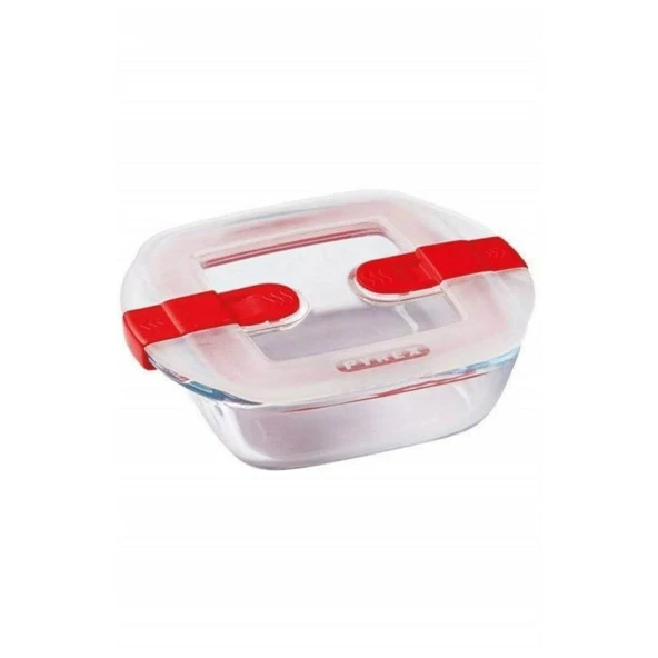 Pyrex 210ph00/7146 Kare Saklama Kabı Mikrodalga 0,35 Lt