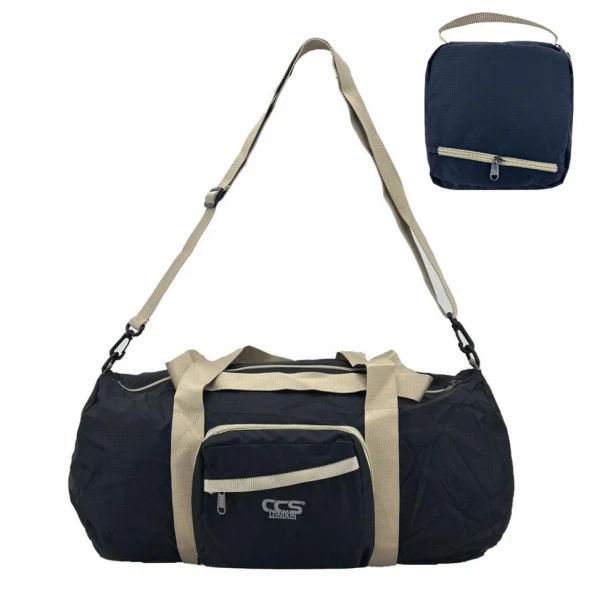 ÇÇS 40220 Katlanır Seyahat Spor Çanta Siyah ürün görseli