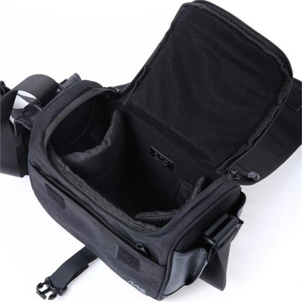 Ççs Omuz Askılı Fotoğraf Makinesi Çantası Siyah - 2