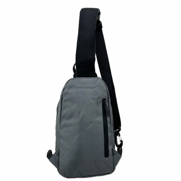 Ççs London 51606 Çapraz Sırt ve Göğüs Çantası Gri - Resim 6