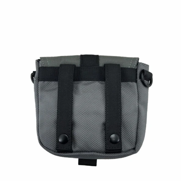 Ççs London 51606 Çapraz Sırt ve Göğüs Çantası Gri - Resim 7