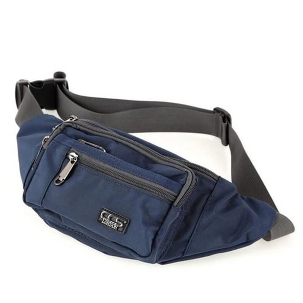 Ççs London 31391 Günlük Bel Çantası Lacivert - Resim 5