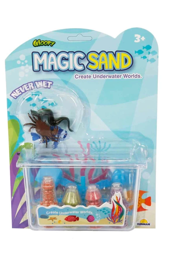 Çocukları Kumdan Kalelerden Deniz Canlılarına Uçuran Islanmayan Sihirli Kum Seti - 2
