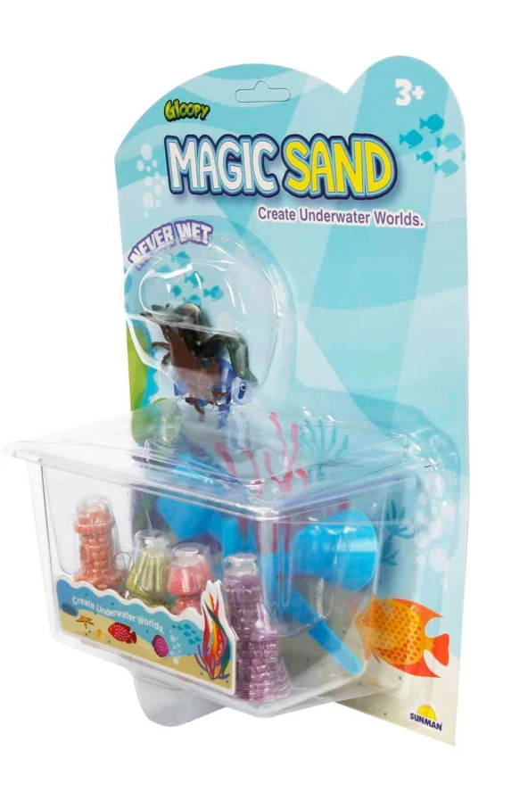 Çocukları Kumdan Kalelerden Deniz Canlılarına Uçuran Islanmayan Sihirli Kum Seti - 3