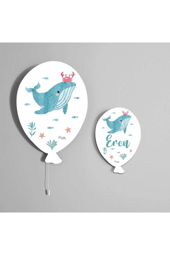 TuGu Home&Baby Bebek Çocuk Yatak Odası Ikili Balon Aydınlatma Dekoratif Duvar Dekorasyon Ürünleri12