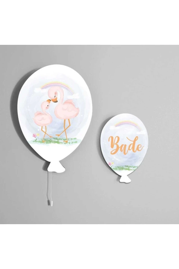 TuGu Home&Baby Bebek Çocuk Yatak Odası Ikili Balon Aydınlatma Dekoratif Duvar Dekorasyon Ürünleri22