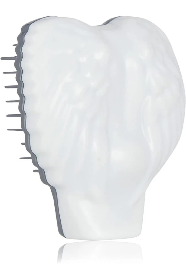 REBORN Tangle Angel Reborn Saç Tarağı Kalın Ince Kıvırcık Beyaz Renk