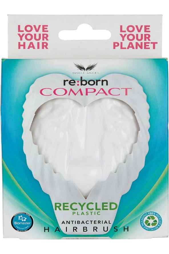 REBORN Tangle Angel Reborn Saç Tarağı Kalın Ince Kıvırcık Beyaz Renk - 3