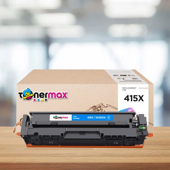 Hp 415X W2031X Muadil Toner Mavi - Çipli / M455 / M480 / M454 / M478 / M479