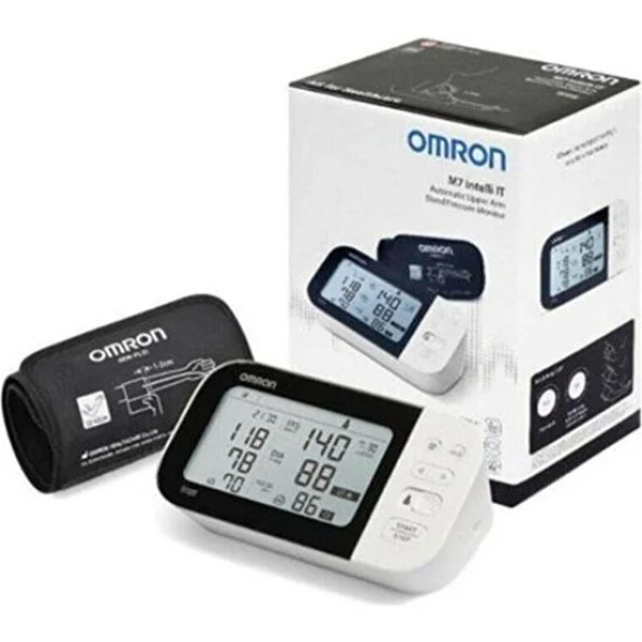 Omron M7 HEM-7361T-EBK Koldan Ölçer Çift Hafızalı Tansiyon Aleti