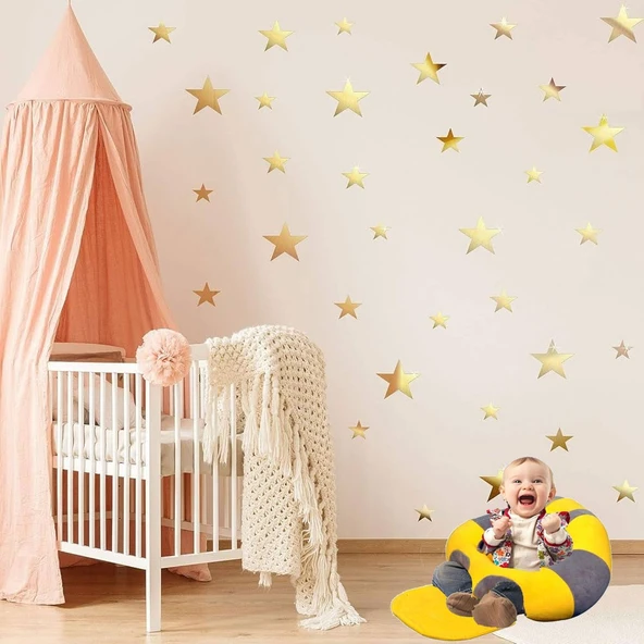 Bebek Destek Oturma Minderi - Sarı Gri - 3