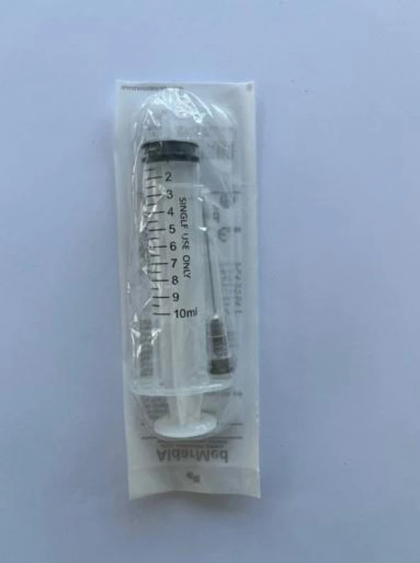 ALDARMED 10 CC 3 PR 22 G SİYAH ENJEKTÖR