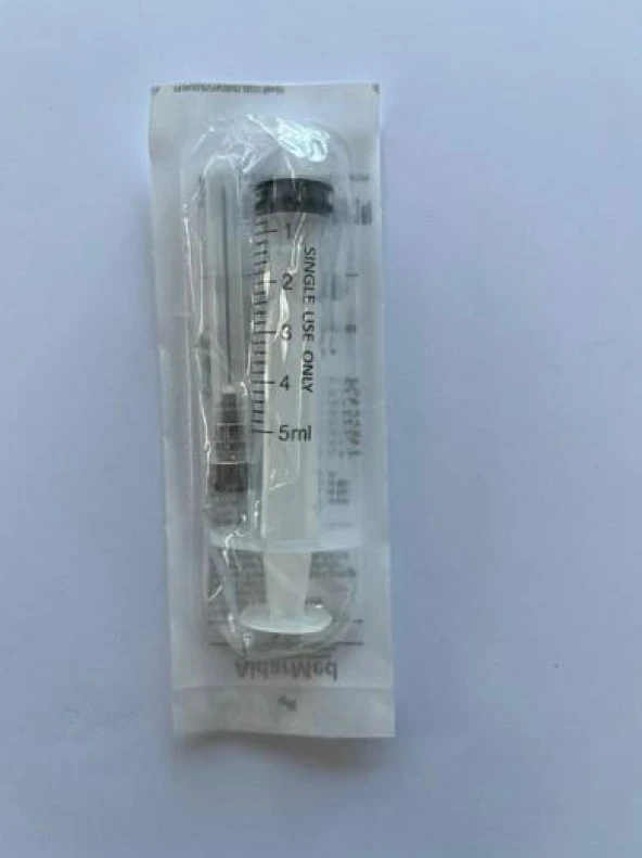 ALDARMED 5 CC 3 PR 22 G SİYAH  ENJEKTÖR