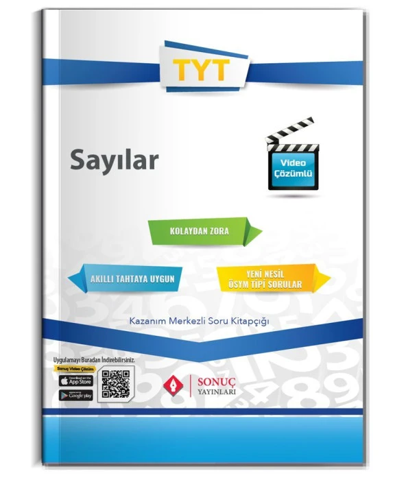 TYT Sayılar Kazanım Merkezli Soru Kitapçığı Sonuç Yayınları