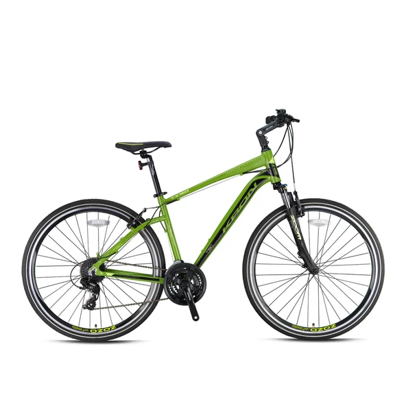 Kron tx 150 24 vites 18 kadro H.disk(mat haki açık sarı siyah) ürün görseli 1