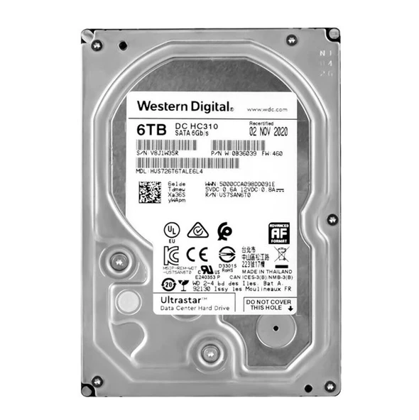 WD Ultrastar DC HC310 Enterprise 6TB -0B36039