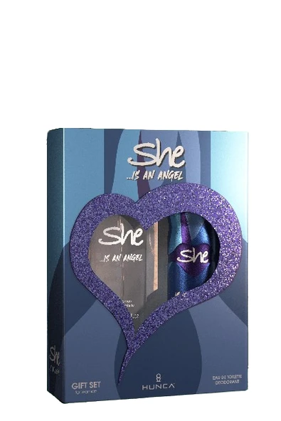 SHE Angel Kadın Parfüm Seti 50 ml EDT + 150 ml Deodorant ürün görseli 1