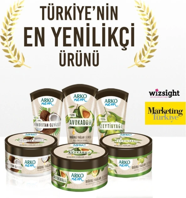 Arko Nem Değerli Yağlar Avokado Yağlı Nemlendirici Krem 250 ml & 60 ml - 5