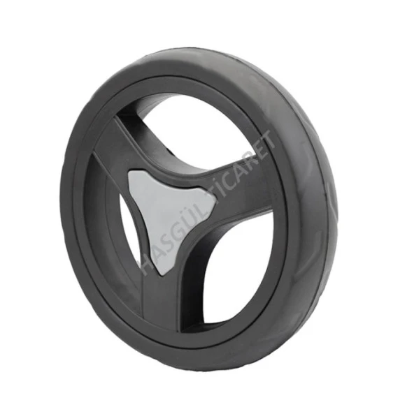 Hsgl Puset Bebek Pazar Arabası teker 7 inç 8mm TAKMATİK DT Eva PST104 - 5